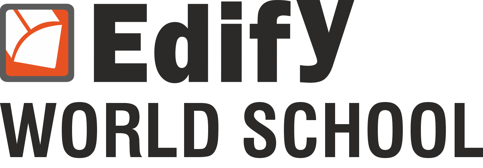 Edify World School Logo
